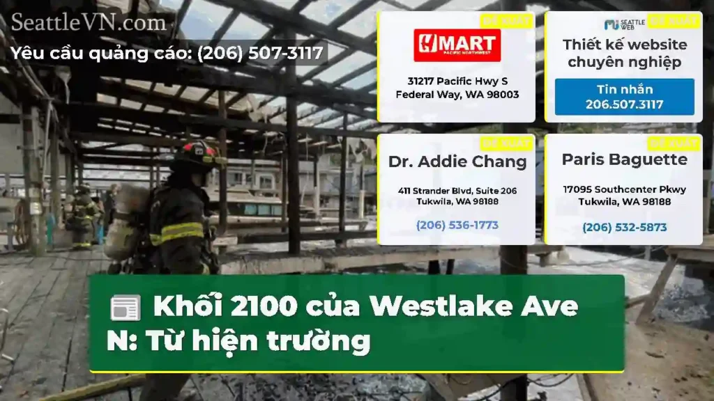 Khối 2100 của Westlake Ave N: Từ hiện trường