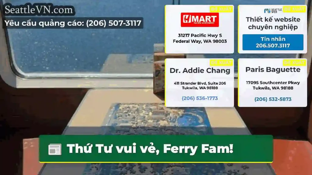 Thứ Tư vui vẻ, Ferry Fam!