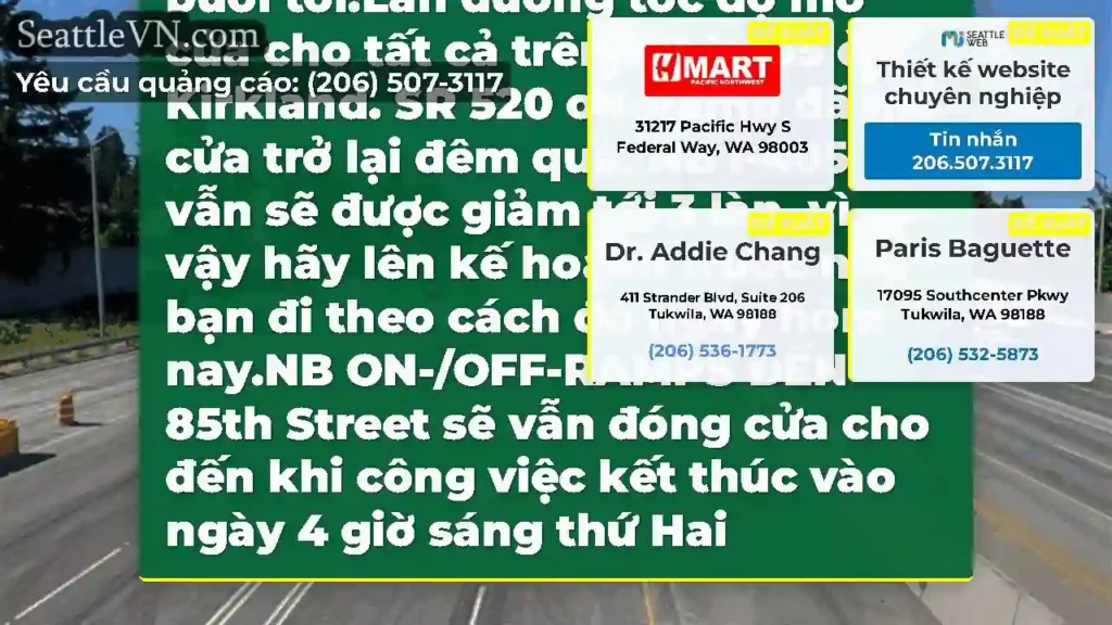 Chúng tôi đã mở một làn đường bổ sung của NB