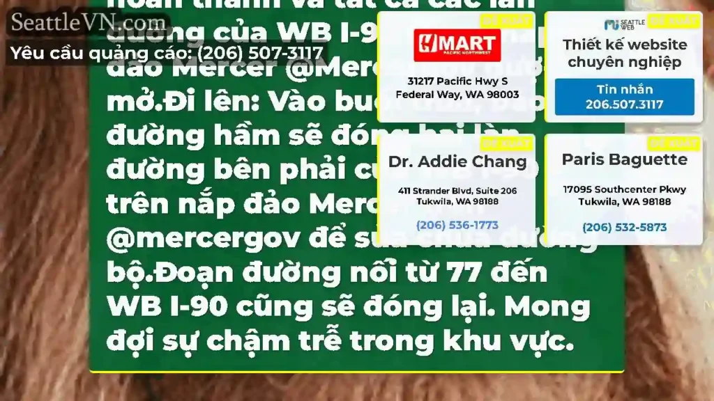 Cập nhật: Sửa chữa đã được hoàn thành và tất cả