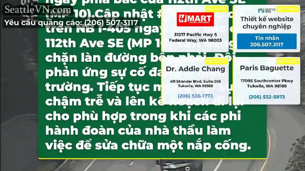 Rõ ràng: Tất cả các làn đường hiện đang mở trên
