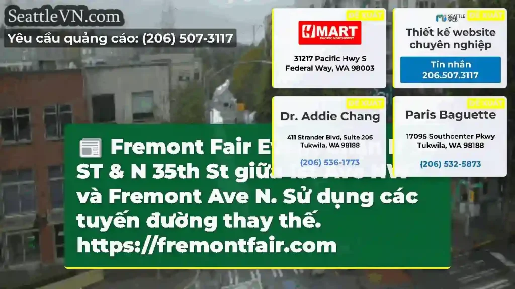 Fremont Fair Event Chặn N 34 ST & N 35th St giữa