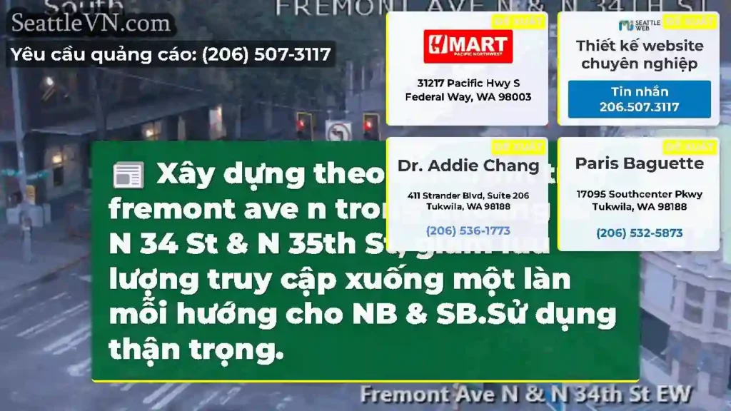 Xây dựng theo lịch trình trên fremont ave n trong