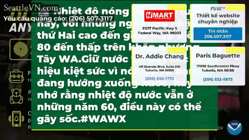 Nhiệt độ nóng vào cuối tuần này, với những ngày