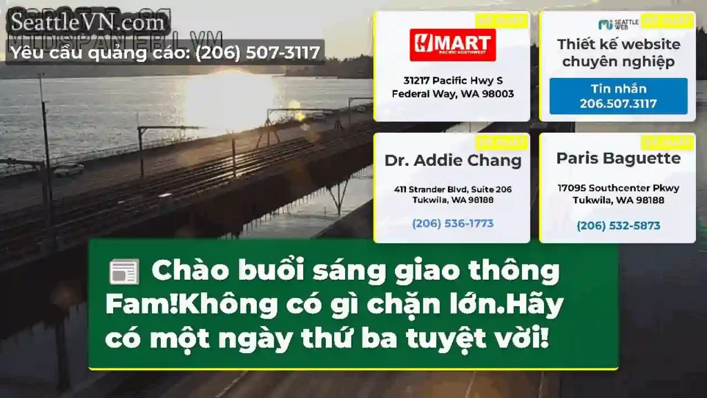 Chào buổi sáng giao thông Fam!Không có gì chặn