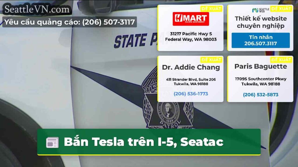 Bắn Tesla trên I-5, Seatac