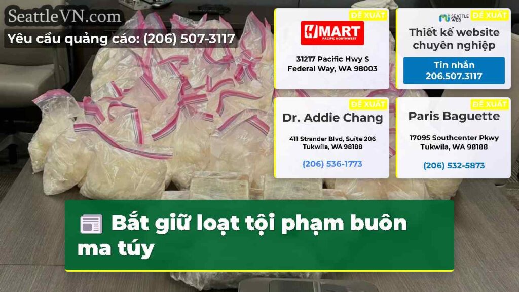 Bắt giữ loạt tội phạm buôn ma túy