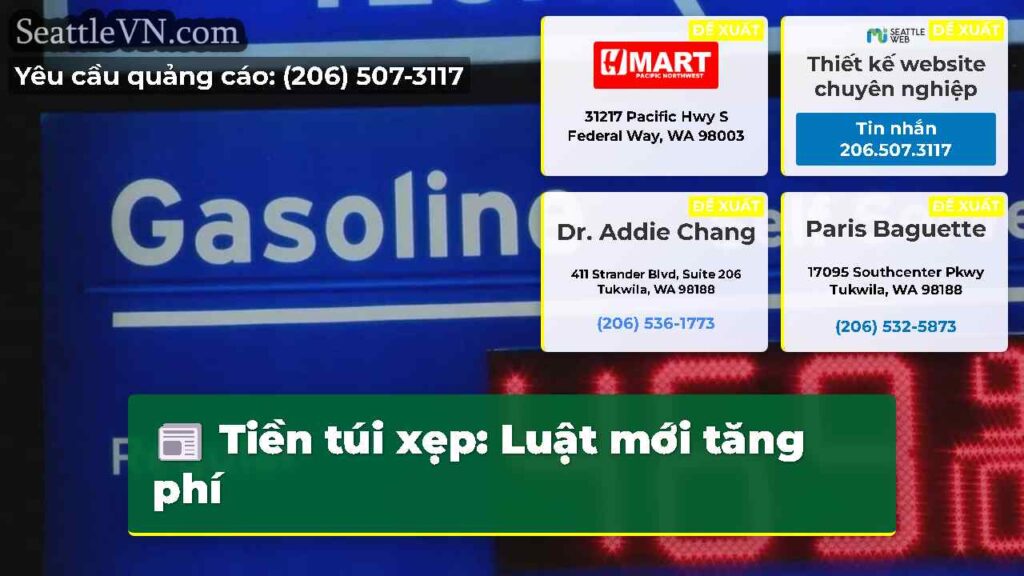 Tiền túi xẹp: Luật mới tăng phí