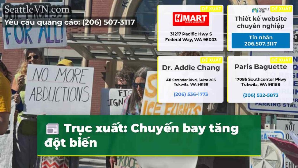 Trục xuất: Chuyến bay tăng đột biến