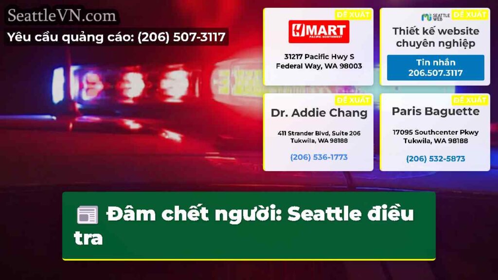 Đâm chết người: Seattle điều tra