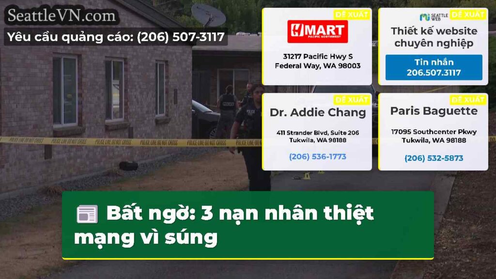 Bất ngờ: 3 nạn nhân thiệt mạng vì súng