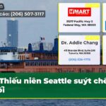 Thiếu niên Seattle suýt chết đuối