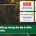 Nắng nóng 84 độ S đến Seattle