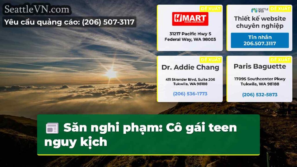 Săn nghi phạm: Cô gái teen nguy kịch