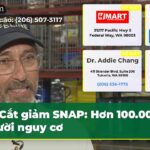 Cắt giảm SNAP Hơn 100.000 người nguy cơ