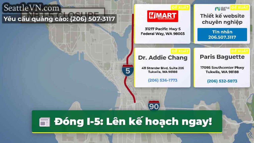 Đóng I-5: Lên kế hoạch ngay!
