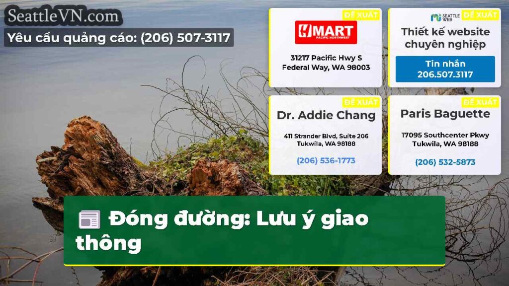 Đóng đường: Lưu ý giao thông