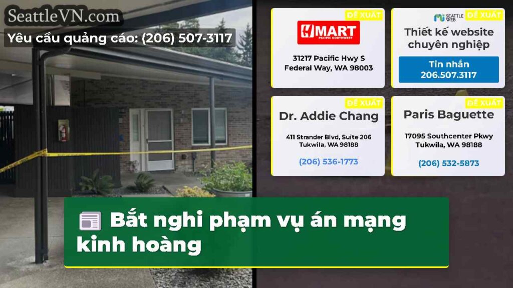 Bắt nghi phạm vụ án mạng kinh hoàng