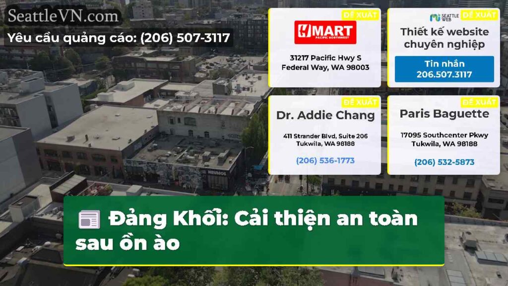Đảng Khối: Cải thiện an toàn sau ồn ào