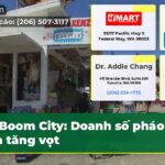 Boom City Doanh số pháo hoa tăng vọt