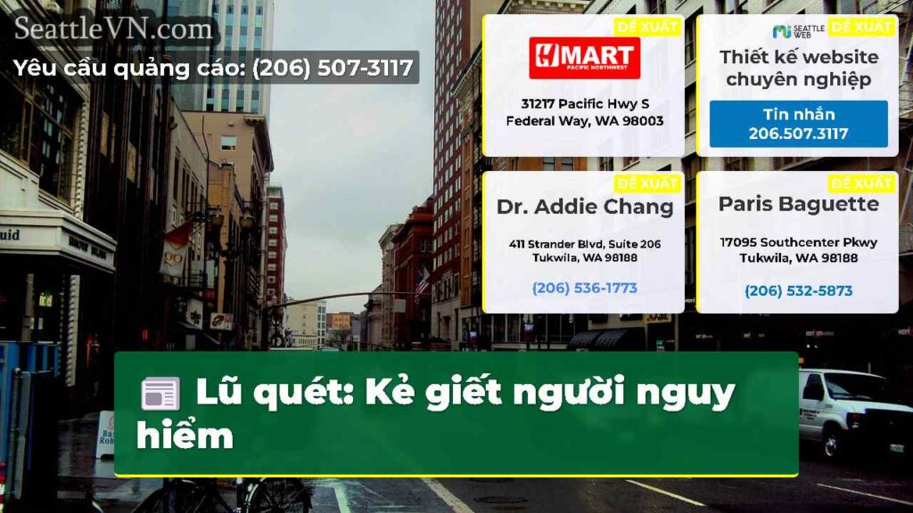 Lũ quét: Kẻ giết người nguy hiểm