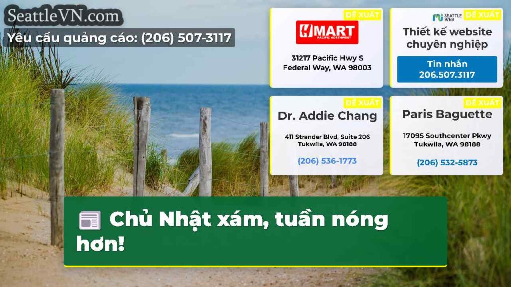 Chủ Nhật xám, tuần nóng hơn!