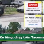Xe tông chạy trốn Tacoma