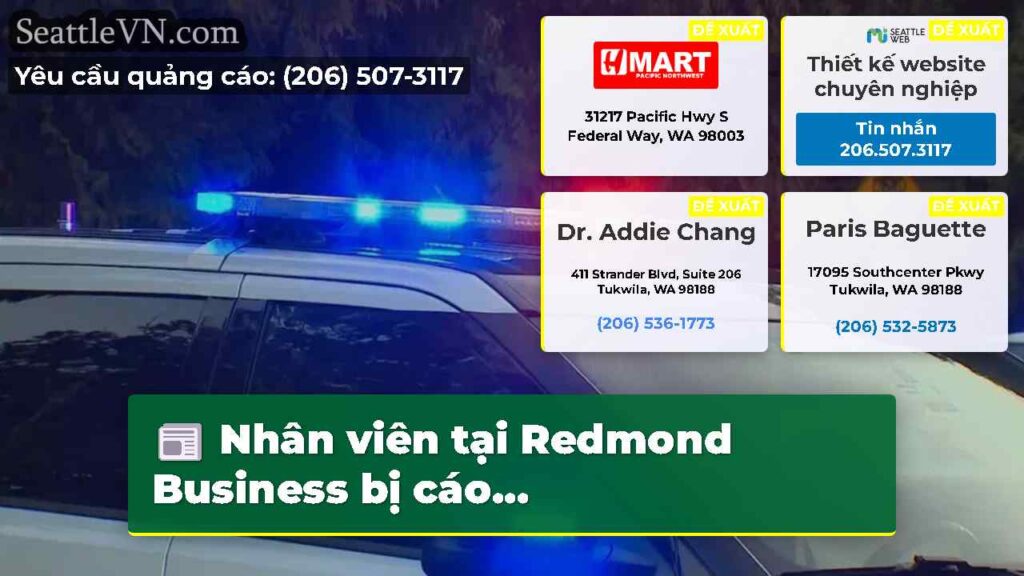 Nhân viên tại Redmond Business bị cáo...