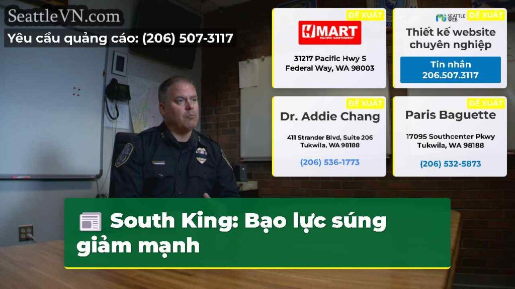 South King: Bạo lực súng giảm mạnh