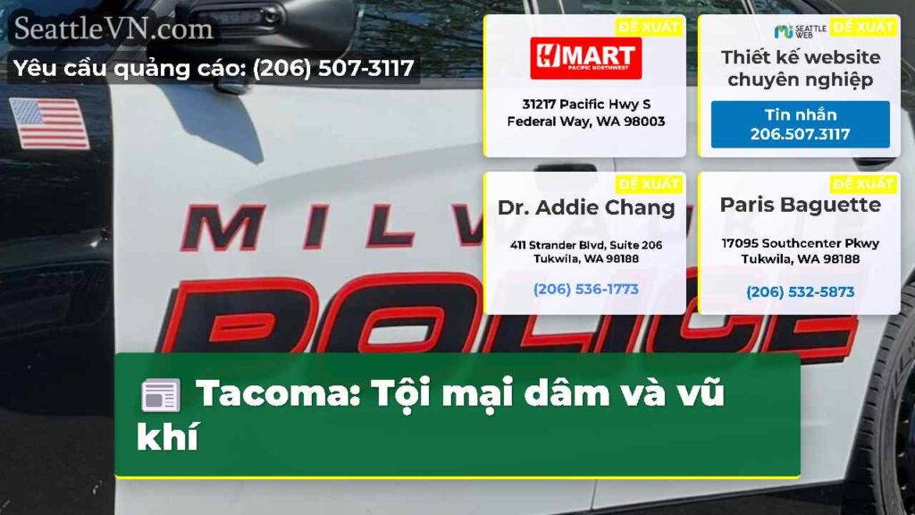Tacoma: Tội mại dâm và vũ khí