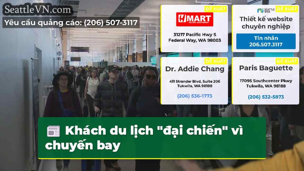 Khách du lịch "đại chiến" vì chuyến bay