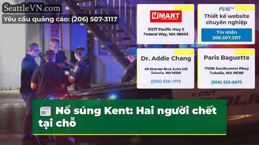 Nổ súng Kent: Hai người chết tại chỗ