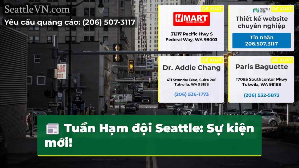 Tuần Hạm đội Seattle: Sự kiện mới!