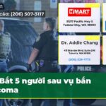 Bắt 5 người sau vụ bắn Tacoma