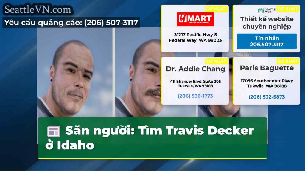 Săn người: Tìm Travis Decker ở Idaho
