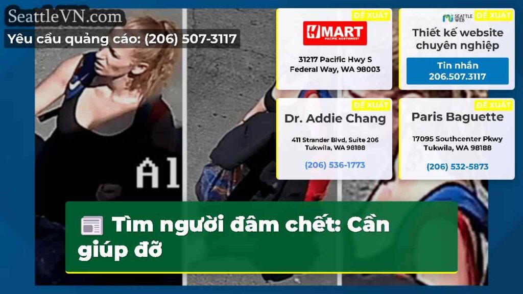 Tìm người đâm chết: Cần giúp đỡ