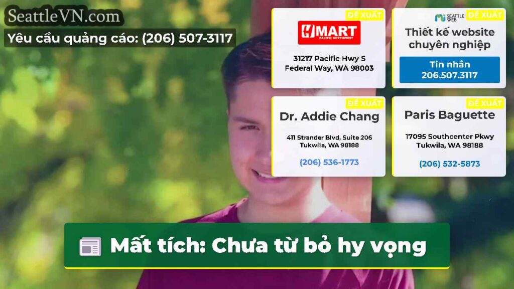 Mất tích: Chưa từ bỏ hy vọng