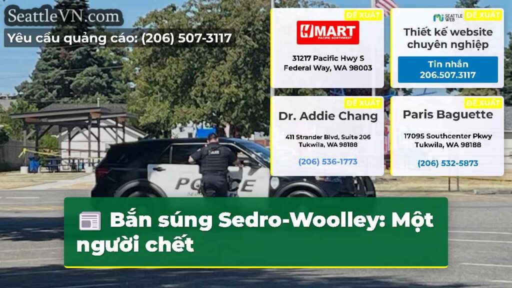 Bắn súng Sedro-Woolley: Một người chết