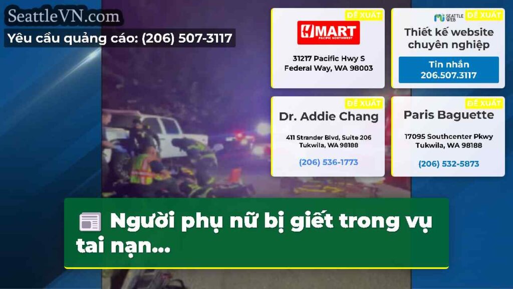 Người phụ nữ bị giết trong vụ tai nạn...