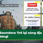 Sounders Trở lại sóng địa phương!