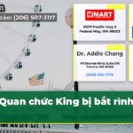 Quan chức King bị bắt rình rập