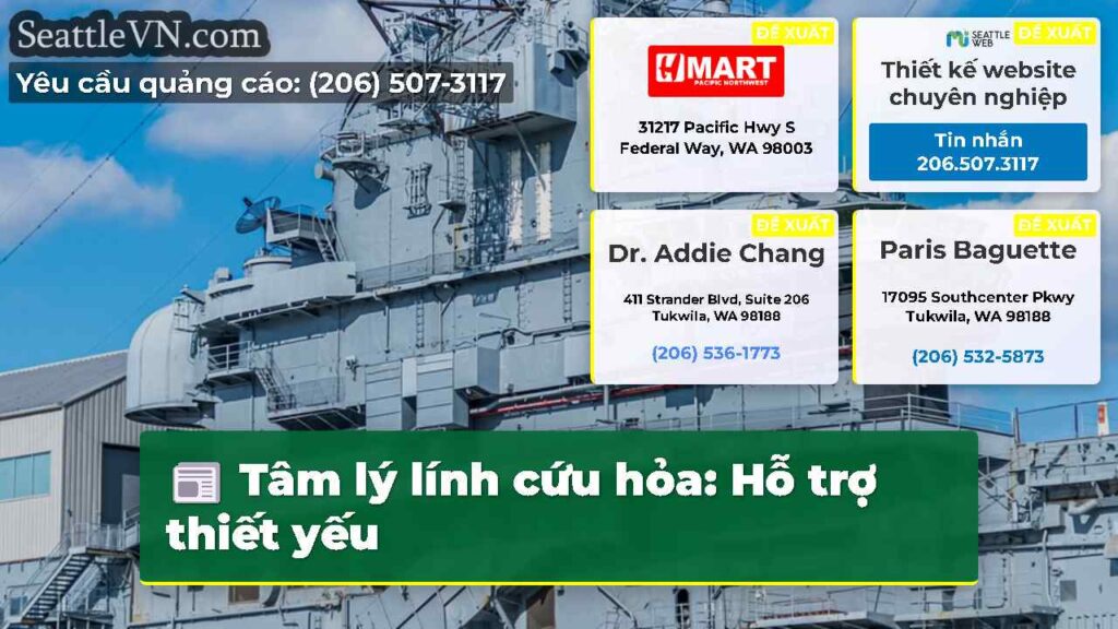 Tâm lý lính cứu hỏa: Hỗ trợ thiết yếu