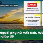 Người phụ nữ mất tích WSP cần giúp đỡ