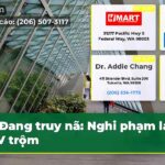 Đang truy nã Nghi phạm lái SUV trộm