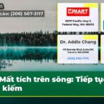 Mất tích trên sông Tiếp tục tìm kiếm