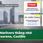 Mariners thắng nhờ Arozarena Castillo