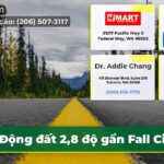 Động đất 28 độ gần Fall City