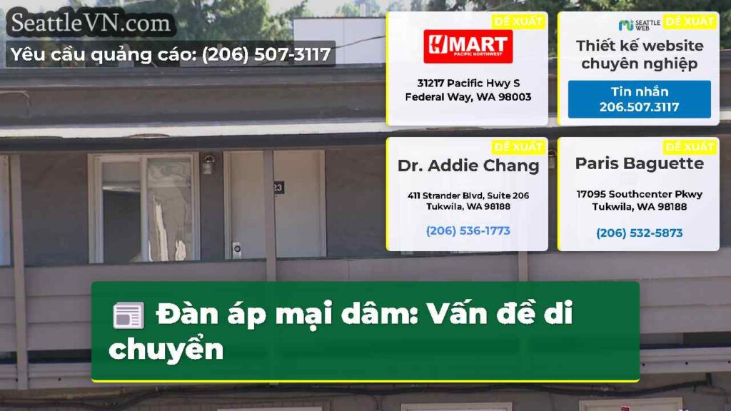 Đàn áp mại dâm: Vấn đề di chuyển