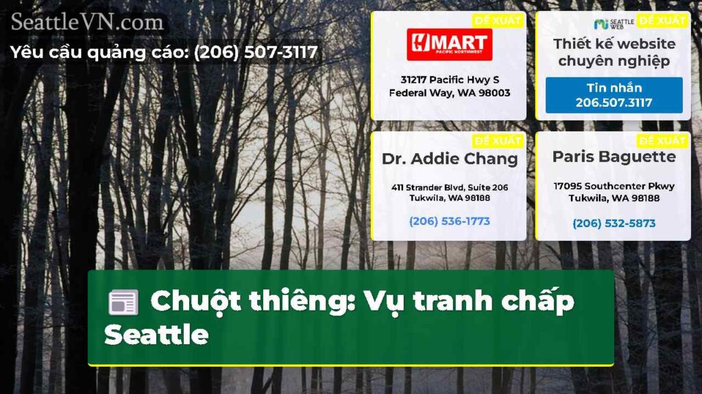 Chuột thiêng: Vụ tranh chấp Seattle