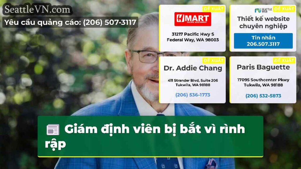 Giám định viên bị bắt vì rình rập
